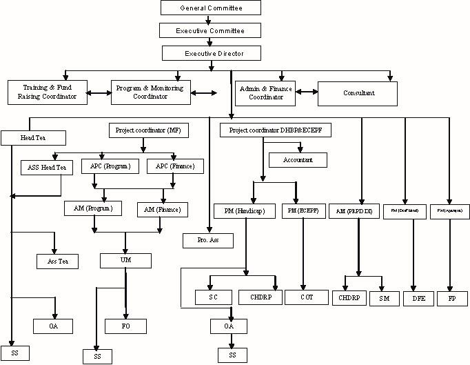 PAPRI Organogram
