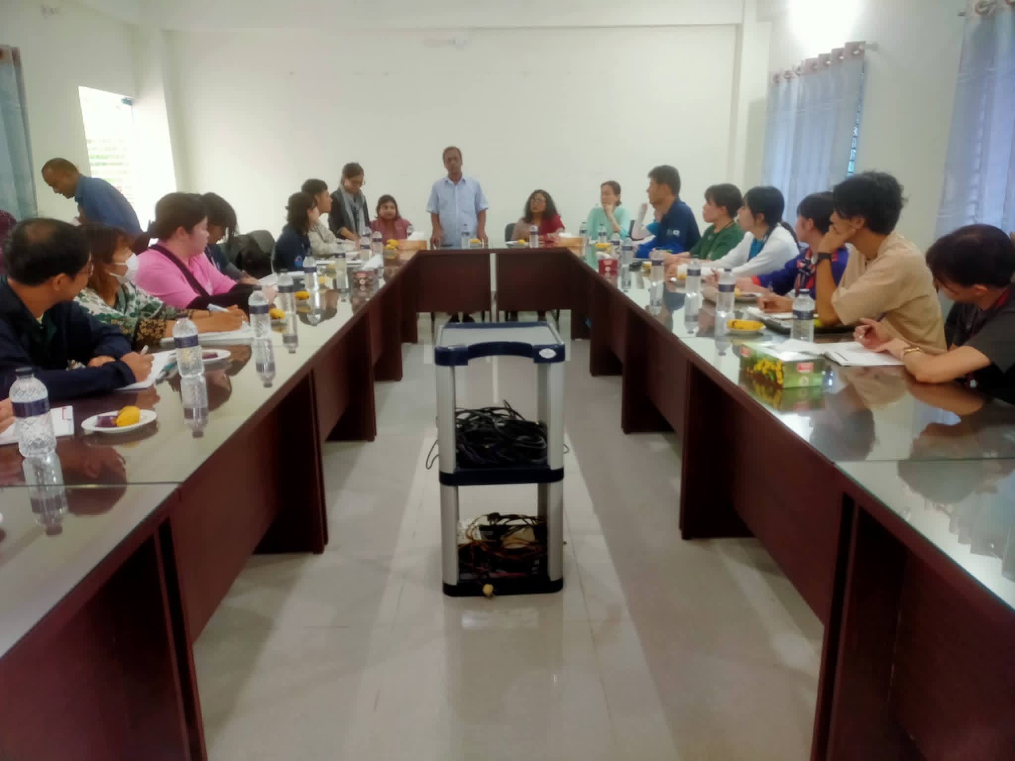 Open Discussion session in favour of JICA Visitors